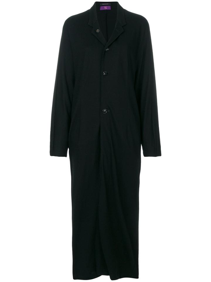 Y's Long Coat - Black