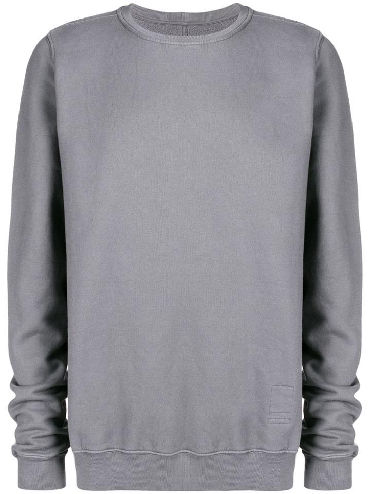 Rick Owens Drkshdw Loose Fit Sweatshirt - Grey