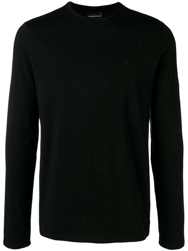 Emporio Armani Long-sleeve T-shirt - Black