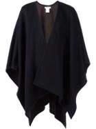 Dondup Oversized Knitted Poncho, Men's, Blue, Wool