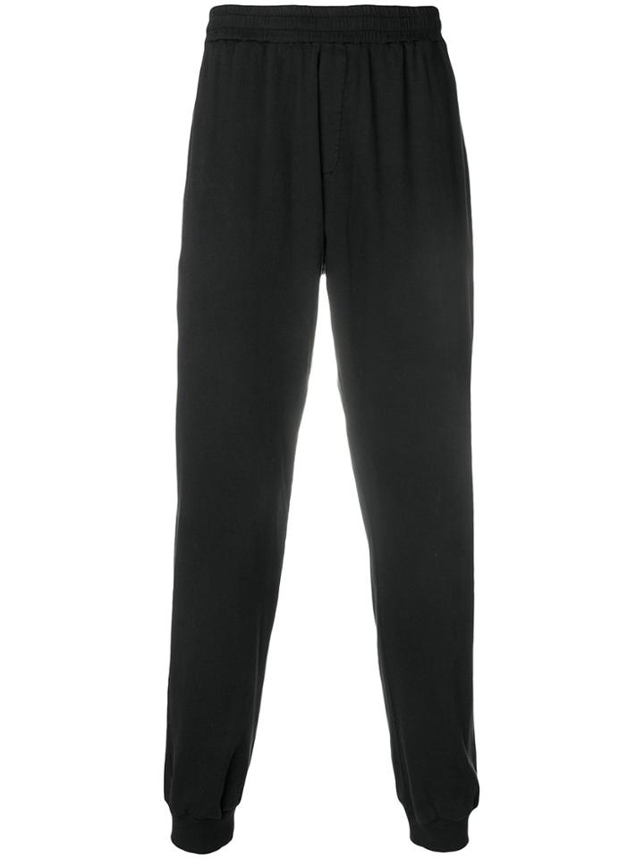 Low Brand Tapered Track Pants - Black