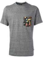 Ps By Paul Smith Printed Pocket T-shirt, Men's, Size: Small, Grey, Cotton