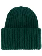 Moncler Grenoble Chunky Knit Beanie - Green