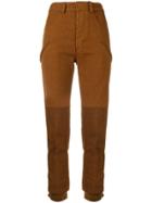 Haider Ackermann Two-tone Skinny Trousers - Brown