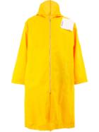 A-cold-wall* Hooded Longsleeved Parka Coat - Yellow & Orange