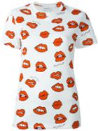 Au Jour Le Jour Mouth Print T-shirt