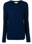 Michael Michael Kors Long-sleeve Fitted Sweater - Blue