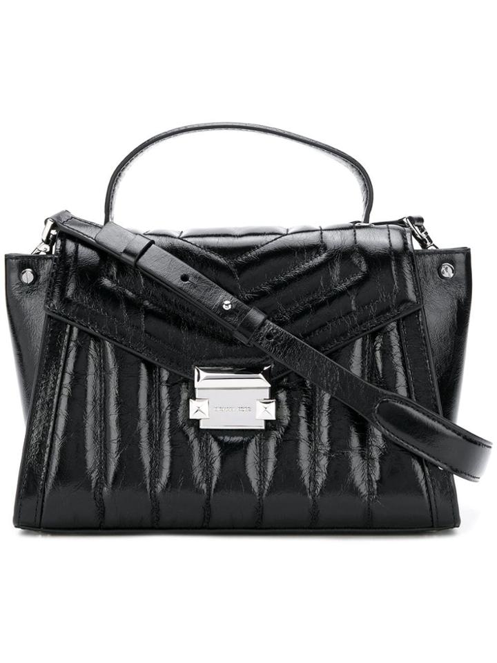 Michael Michael Kors Square Shaped Mini Bag - Black