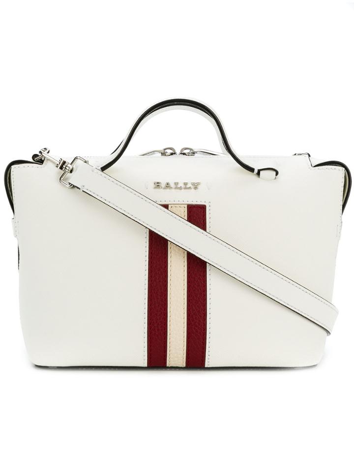 Bally Supra Small Bowling Bag - White