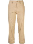 Alex Mill Cropped Trousers - Brown