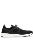 Versace Jeans Couture Coated Sneakers - Black