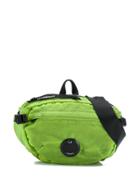 Cp Company Distressed Belt Bag - Green