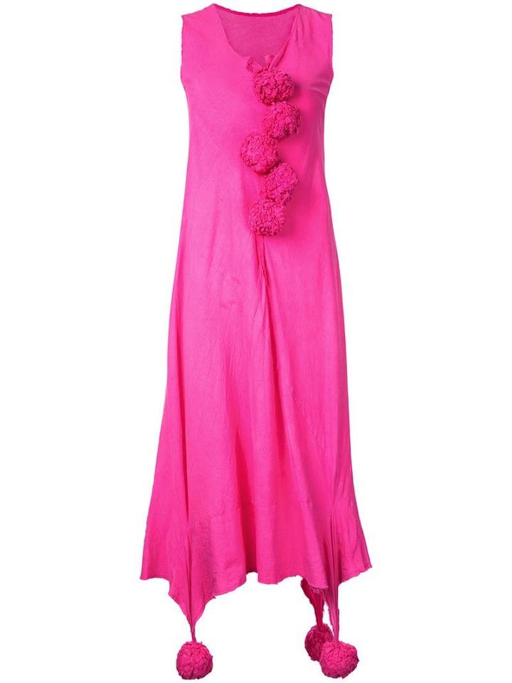 Comme Des Garçons Pre-owned Pom Pom Dress - Pink