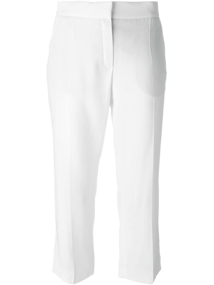 Lanvin Cropped Trousers - White