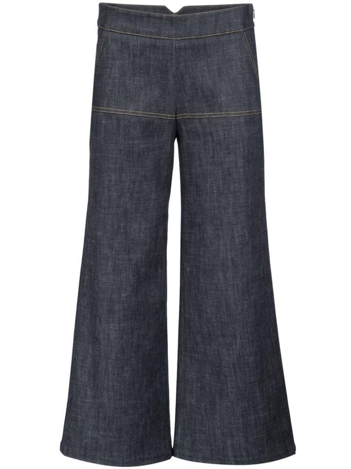 Derek Lam Bootcut Cropped Trousers