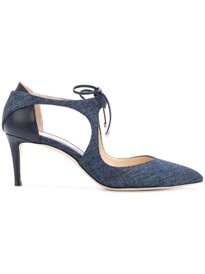 Jimmy Choo Vanessa 65 Pumps - Blue