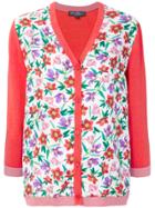 Salvatore Ferragamo Floral Print Cardigan - Yellow & Orange