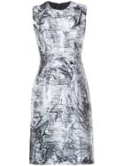 Rubin Singer Marble Print Dress - White