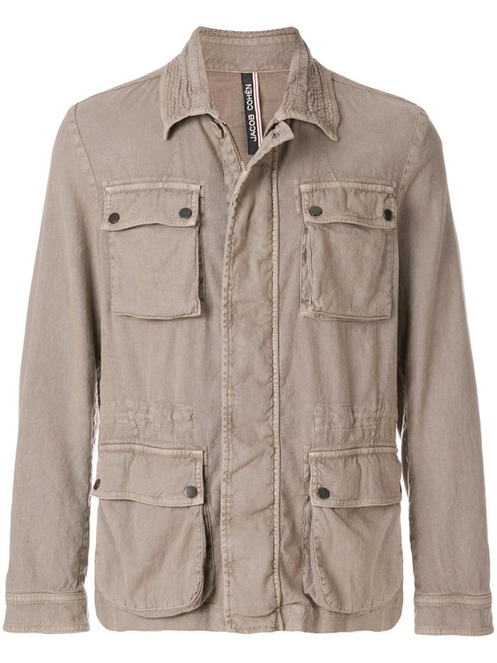 Jacob Cohen Front Pockets Jacket - Nude & Neutrals