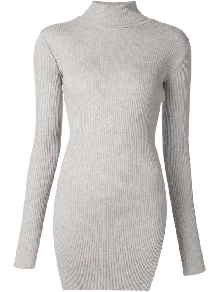 Helmut Lang Ribbed Roll Neck Sweater