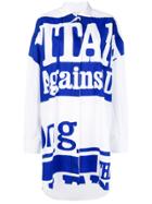 Maison Margiela Oversized Print Shirt - White