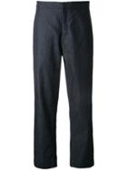 Biyan High-waisted Cropped Trousers - Blue