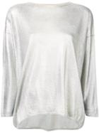 Avant Toi Loose Knit Sweater - Grey