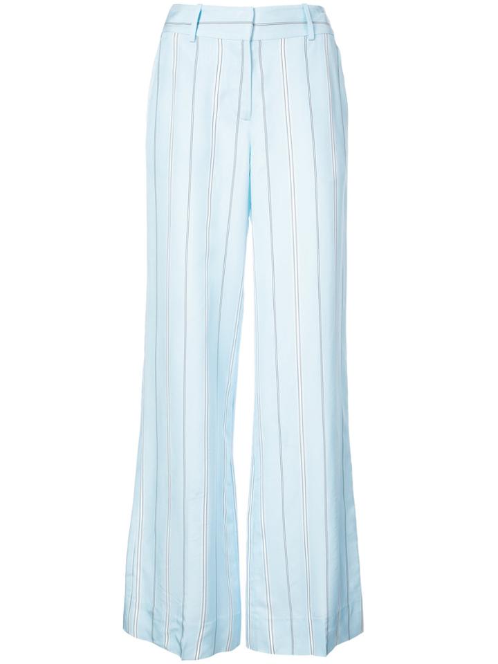 Derek Lam 10 Crosby Striped Pant - Blue