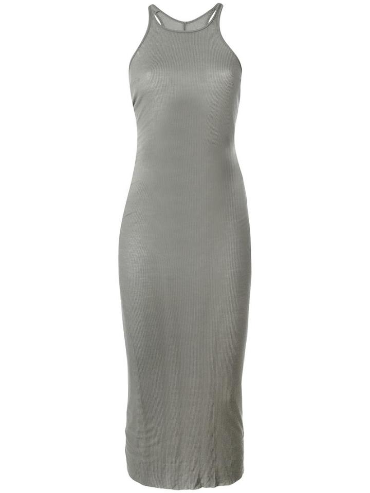 Rick Owens Tank Dress, Women's, Size: 38, Grey, Viscose/silk