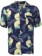 Fake Alpha Vintage 1950s John Meigs Hawaiian Village Print Shirt -