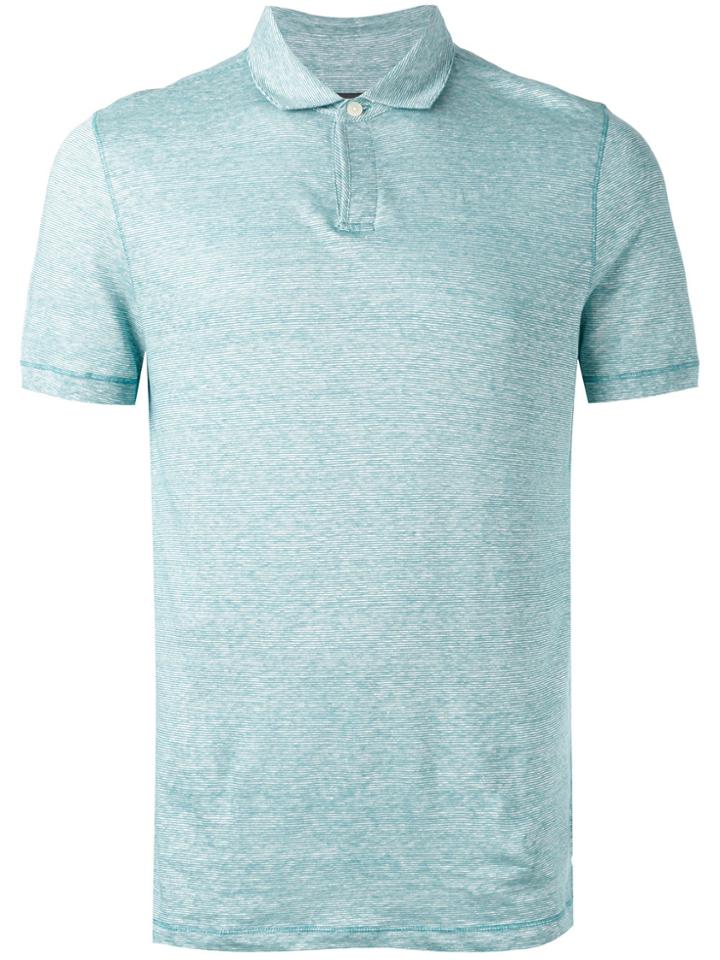 Michael Kors Collection Classic Polo Top - Blue
