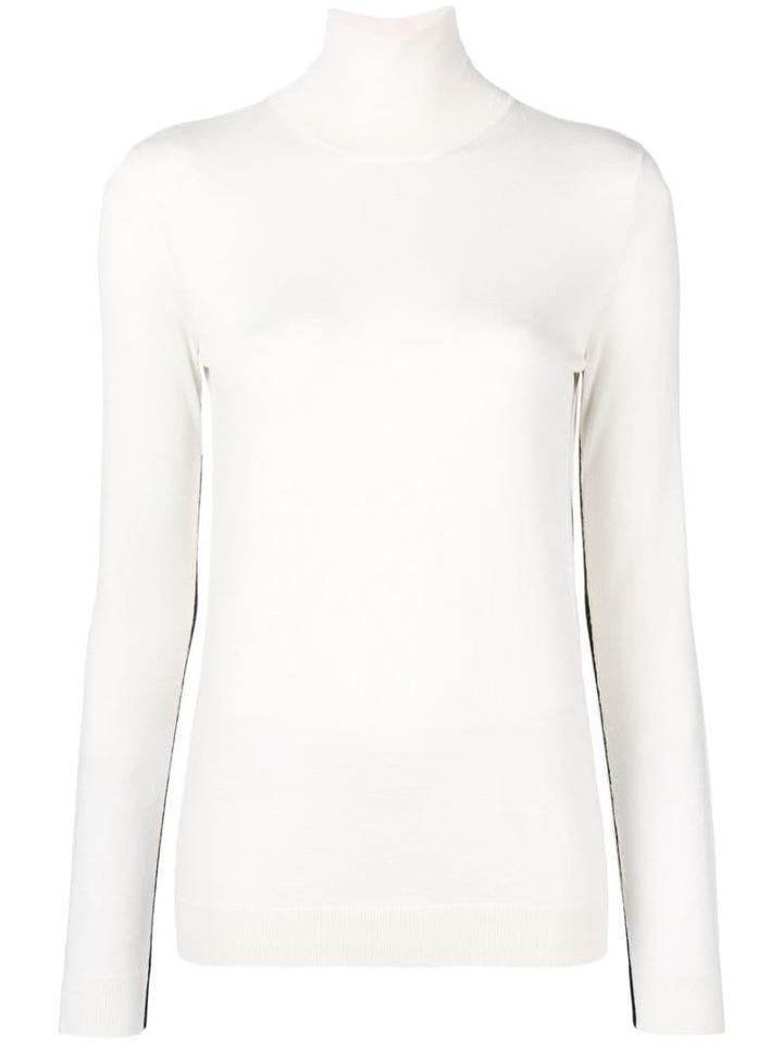 Lanvin Turtle-neck Fitted Sweater - Neutrals
