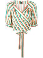 Pinko Rosanna Striped Shirt - Neutrals