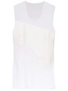 Gloria Coelho Top With A Sheer Construction - White