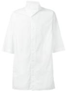 Rick Owens Island Shirt, Men's, Size: 46, White, Cotton
