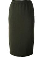 Celine Vintage Knitted Pencil Skirt