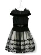 Monnalisa Tutu Dress - Black