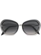 Victoria Beckham Floating Butterfly Sunglasses - Grey
