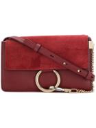 Chloé Kids Faye Small Shoulder Bag - Red