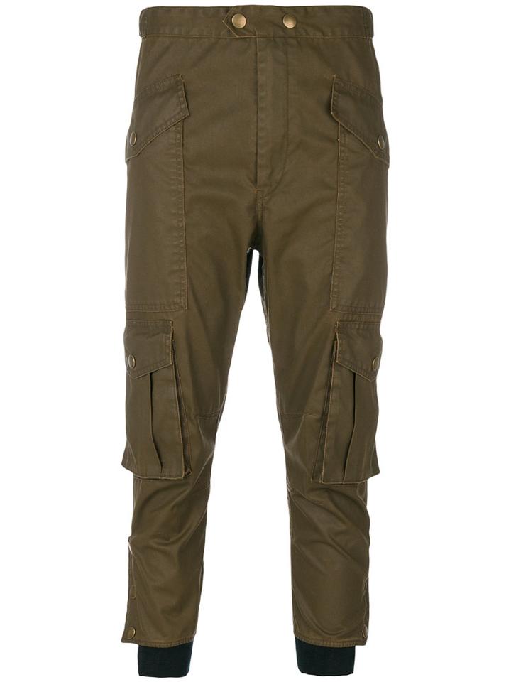 Isabel Marant Étoile - Dexter Cargo Trousers - Women - Cotton/polyester/epoxy Resin - 34, Brown, Cotton/polyester/epoxy Resin