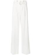 3.1 Phillip Lim Utility Belted Trousers - Nude & Neutrals