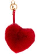 Anya Hindmarch Heart Bag Key Ring - Red