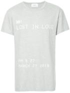 Ports V Slogan Short-sleeve T-shirt - Grey