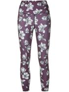 Nimble Activewear High Rise 7/8 Leggings - Pink & Purple