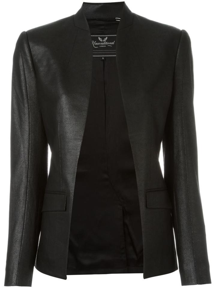 Unconditional Fitted Open Jacket