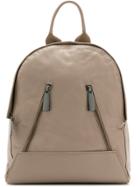 Mara Mac Leather Backpack - Brown