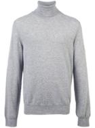 Maison Margiela Elbow Patch Turtleneck Jumper - Grey