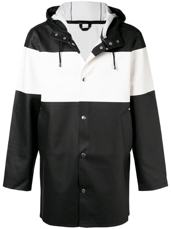 Stutterheim Hooded Rain Jacket - Black