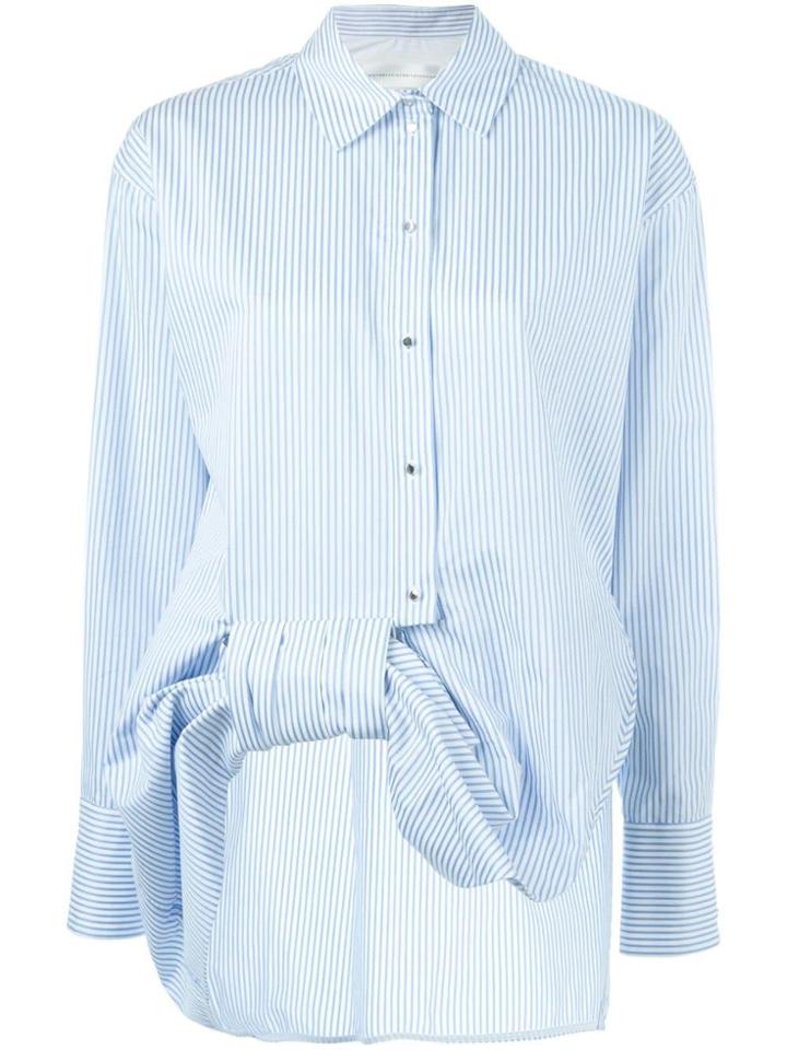 Victoria Victoria Beckham Asymmetric Bow Shirt - White