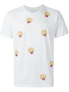 Jimi Roos Smiley Face Embroidered T-shirt